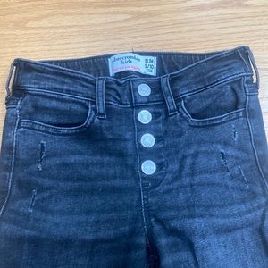 Abercrombie, kids girls, high-rise slim jeggings size 9/10